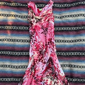 Vintage 90s/Y2K Cowl Neck Maxi Dress